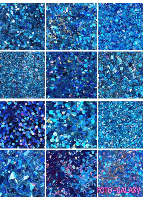 Holographic Glitter Backgrounds Collection