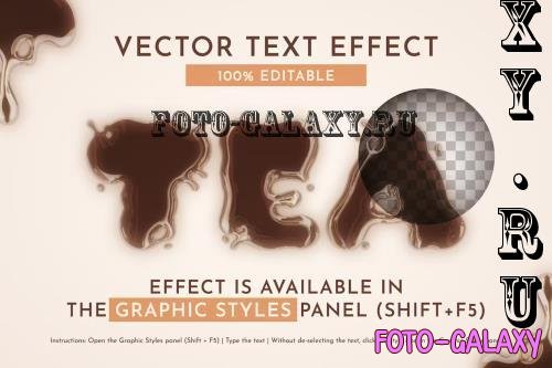 Tea Editable Text Effect - 279993563