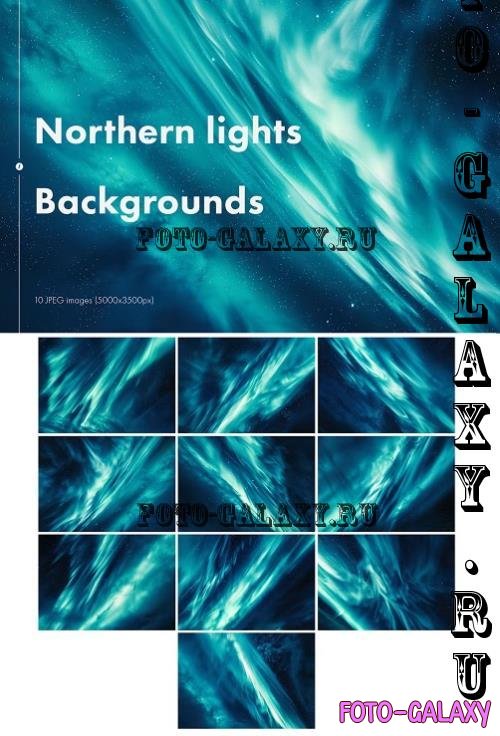 Northern Lights Backgrounds - VDMUXX7