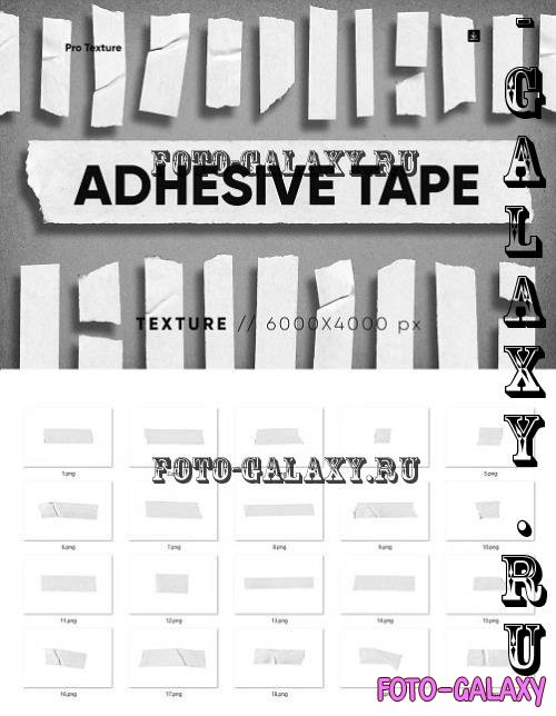 20 Adhesive Tape Texture HQ - 281678661