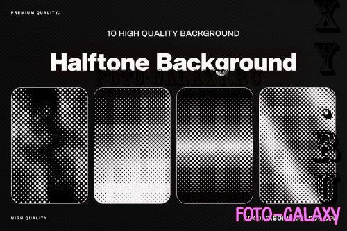 10 Dotted Halftone Background Textures - SNEKTES