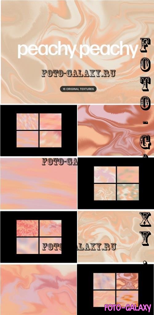 Peachy Peachy - 16 Textures Collection