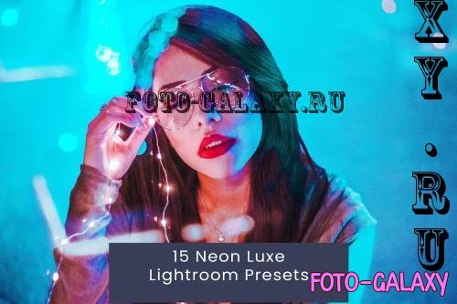 15 Neon Luxe Lightroom Presets - LWFSZFJ