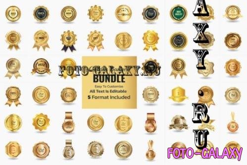 Golden Luxury Badges Collections - 7137271