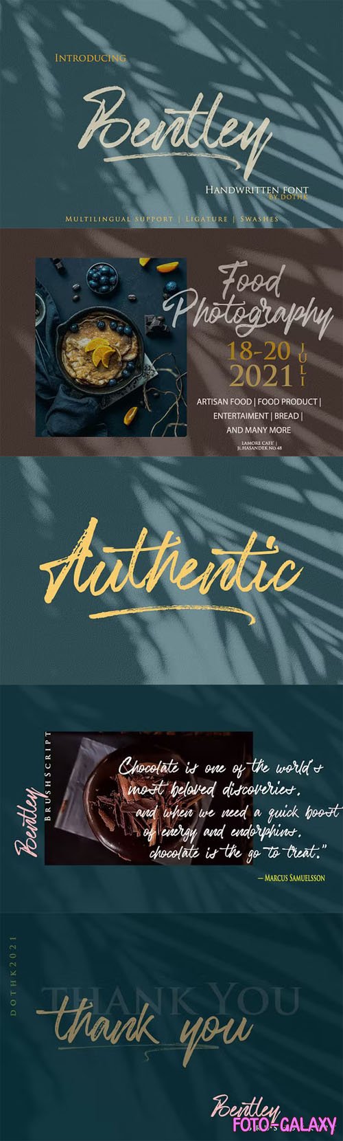 Bentley - Handwritten Script Font