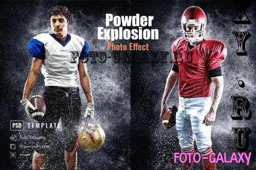 Powder Explosion Photo Effect - Q3UWSLY