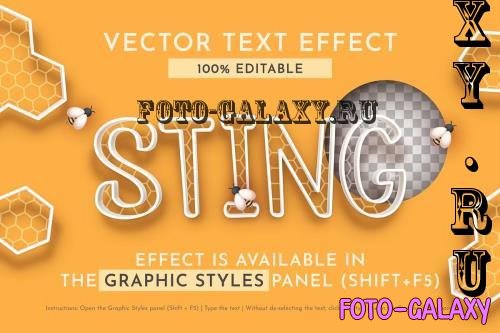 Sting Editable Text Effect - 280426622