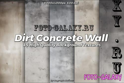 Plain Dirt Concrete Wall Texture - PCE9NNF