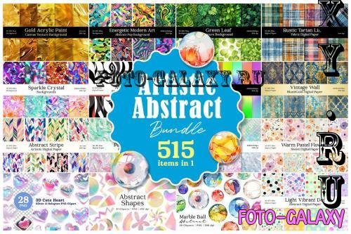 Artistic Abstracts Bundle - 20 Premium Graphics