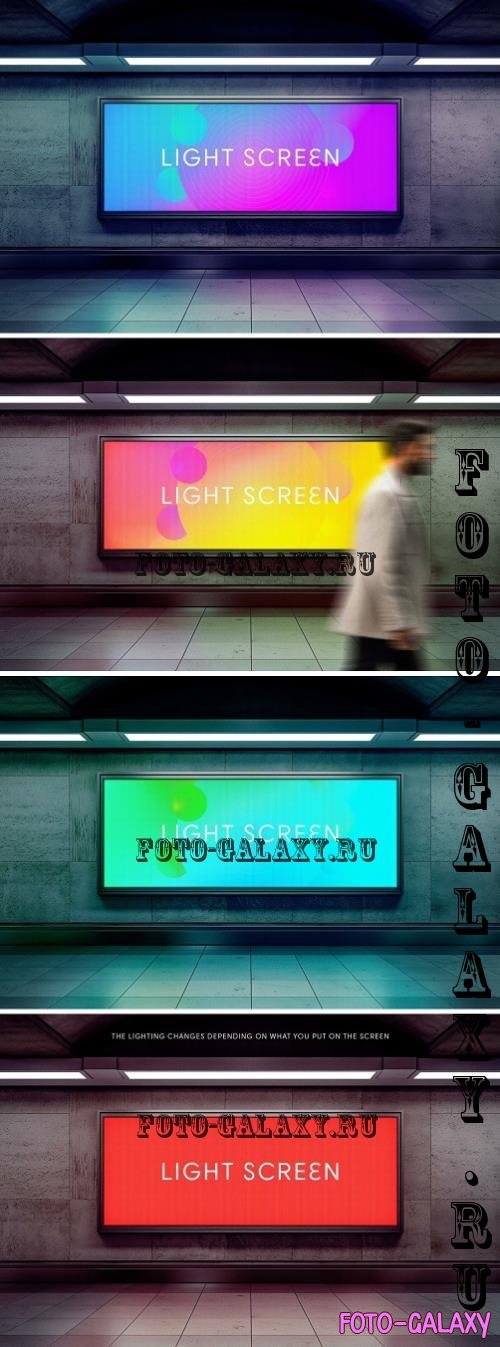 LED Screen Mockup - 280949388