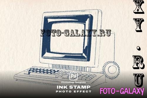 Ink Stamp Photo Effect - VM2GLFV