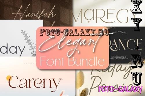 Elegant Font Bundle - 20 Premium Fonts