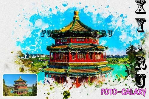 Watercolor Photo Effect - NPDMXWM