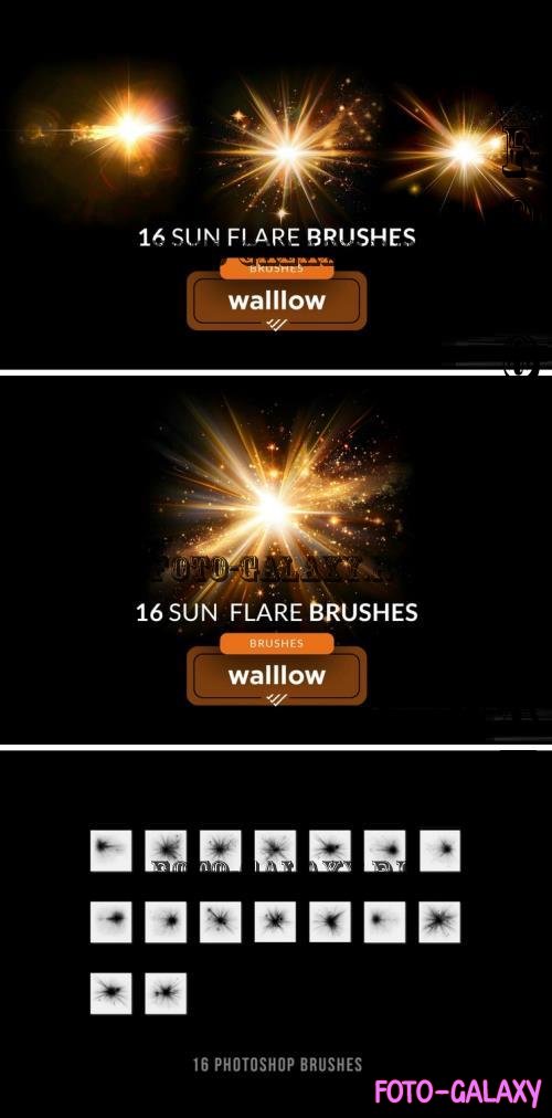 Magical Sun Flare Photoshop brushes - 92545506 - N9F74XU