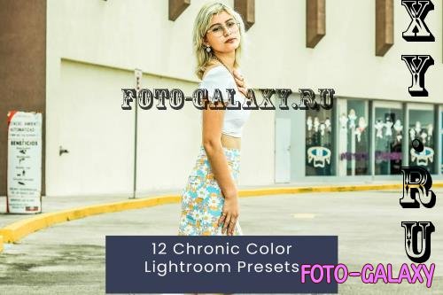 12 Chronic Color Lightroom Presets USF79B7