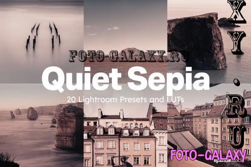 20 Quiet Sepia Lightroom Presets LUT - 282693505