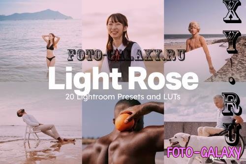 20 Light Rose Lightroom Presets LUTs - 282735479