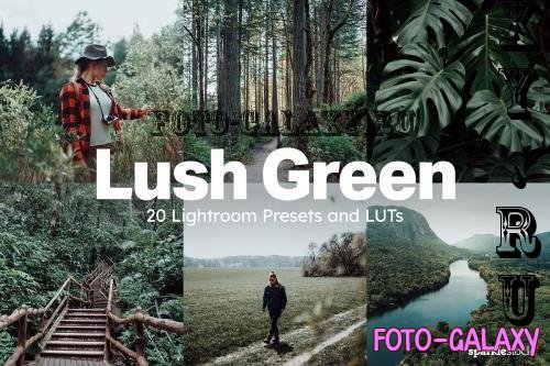 20 Lush Green Lightroom Presets LUTs - 282737575