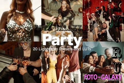 20 Party Lightroom Presets LUTs - 283078812