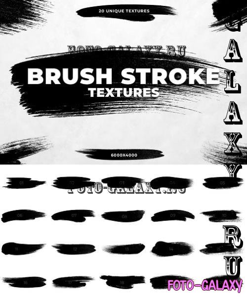 20 Brush Stroke Textures - LSYKE5M