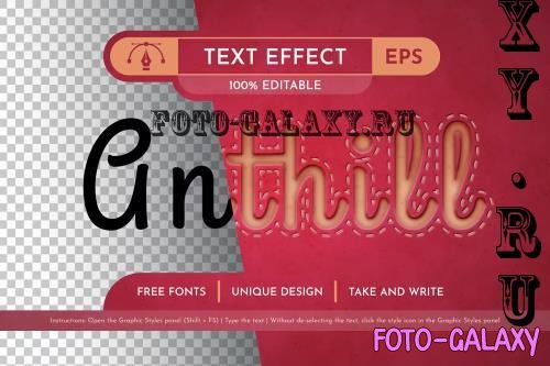 Anthill Editable Text Effect - 279646660