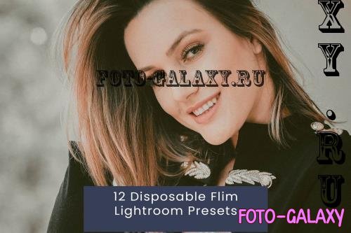 12 Disposable Flim Lightroom Presets - MNYUWAQ