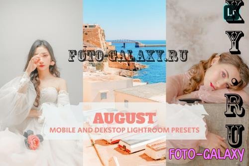 August Lightroom Presets Dekstop and Mobile - KA3KGD4