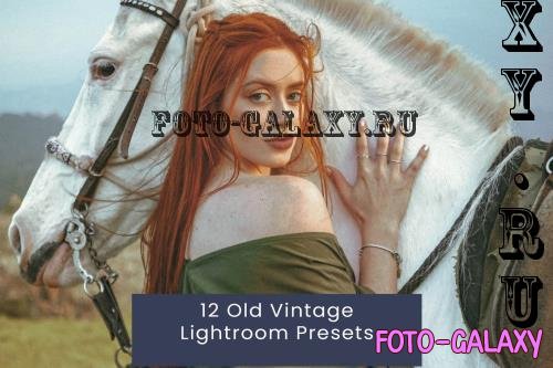 12 Old Vintage Lightroom Presets - Q2RGHXX