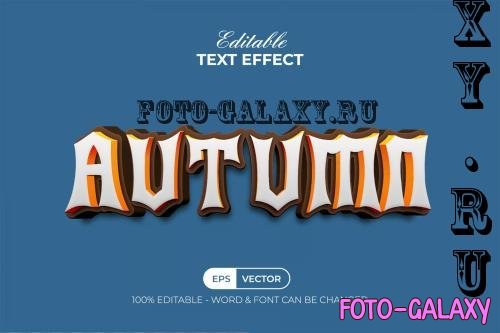 Autumn Text Effect 3D Style - 282383076 - 5WK66VG