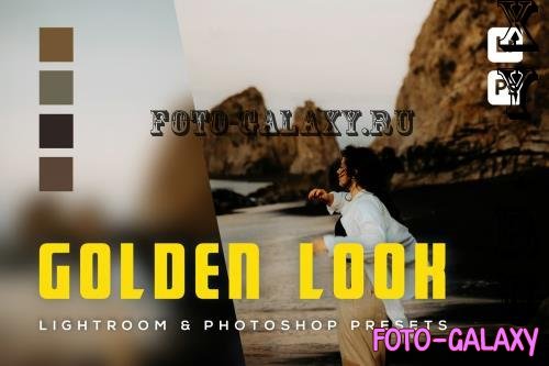 6 Golden Look Lightroom and Photoshop Presets KJQ9WMJ