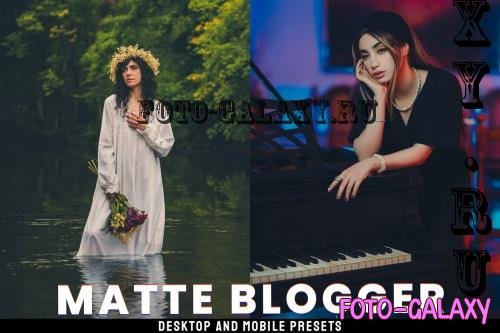 Matte Blogger- Desktop and Mobile Presets v4 6T6QT97