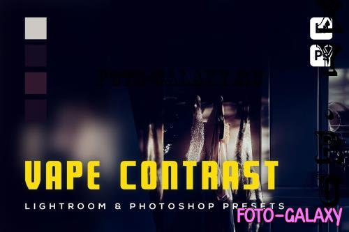 6 Vape Contrast Lightroom and Photoshop Presets W4PTH25