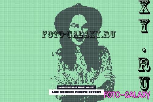 LCD Screen Photo Effect - 283779380