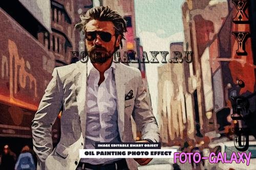 Oil Painting Photo Effect - 283779388