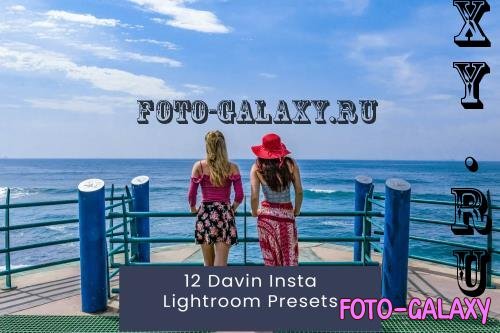 12 Davin Insta Lightroom Presets - J5BV5WB