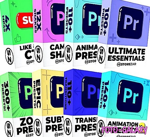 The Ultimate Bundle MEGA for Premiere Pro