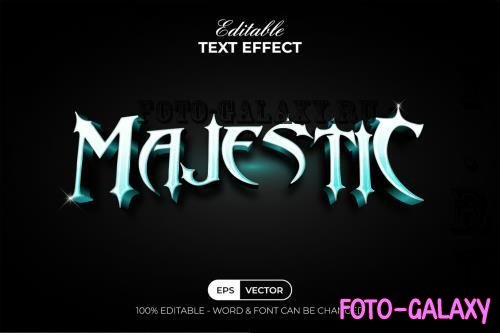 Majestic Text Effect 3D Style - 282910307