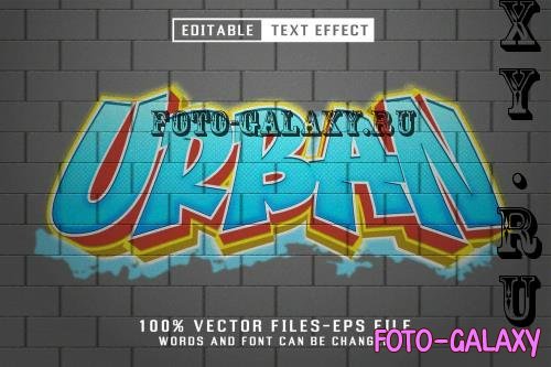 Urban Editable Text Effect - ECBQJZU