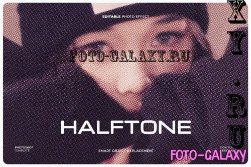 Halftone Photo Effect - S9BXLAJ