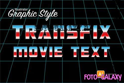 Movie Title Graphic Style for Illustrator - 4TQ8RVK