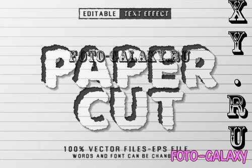 Paper Cut Editable Text Effect - 2BJMKTH