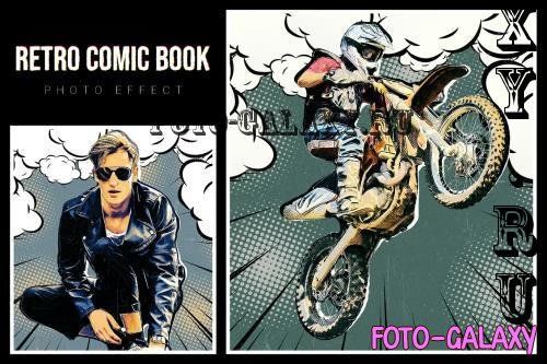 Retro Comic Book Photo Effect - Y3MQCUG