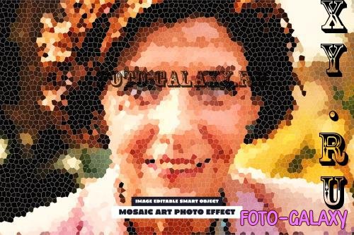 Mosaic Art Photo Effect - 284340440