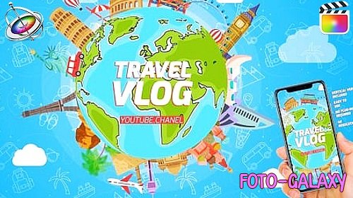 Videohive - Travel Logo Reveal 53921852 - Project For Final Cut & Apple Motion