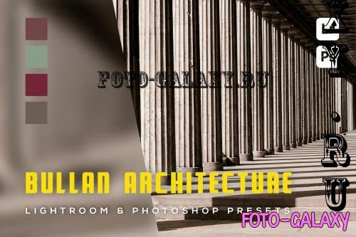 6 Bullan Architecture Lightroom Presets - 8FM7G4R