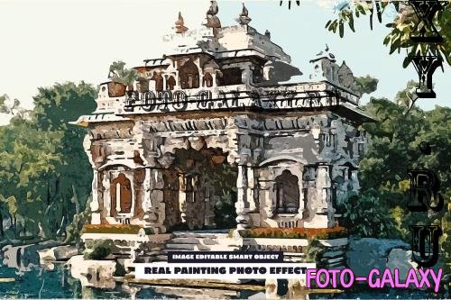 Real Painting Photo Effect - 284340488