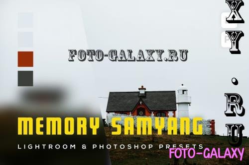 6 Memory Samyang Lightroom and Photshop Presets - VCBBYMW