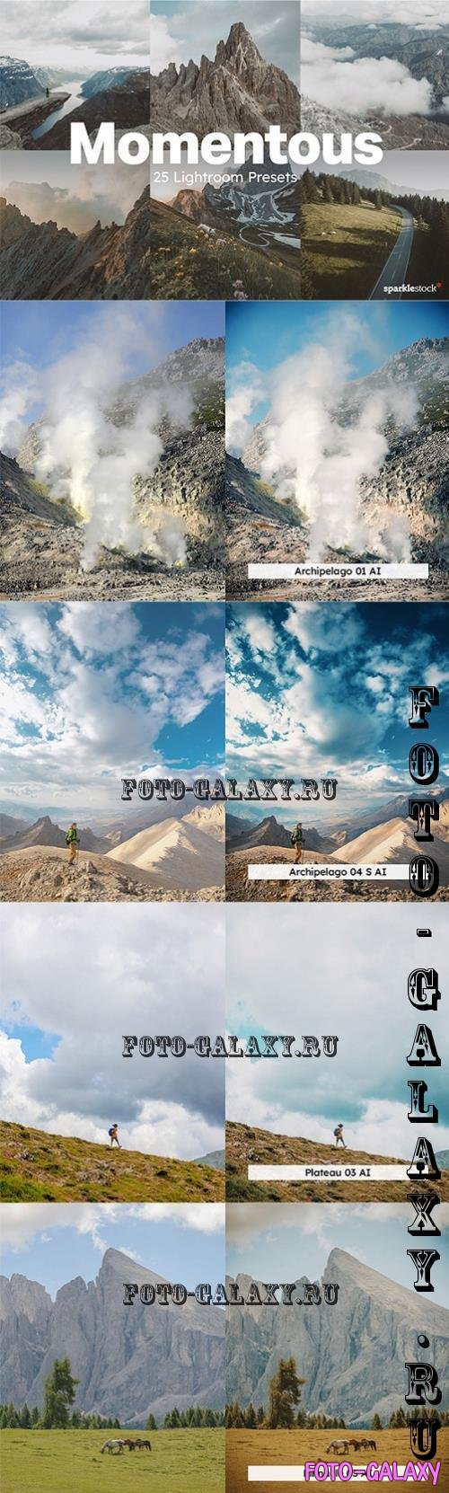 20 Momentous Lightroom Presets LUTs - 284260218