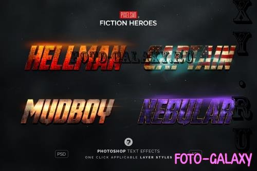 Heroes 01  Action Game Text Effects - 6EPHR5Q