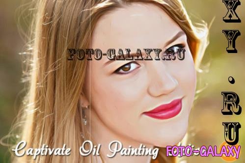 Captivate Oil Painting Action - 449454